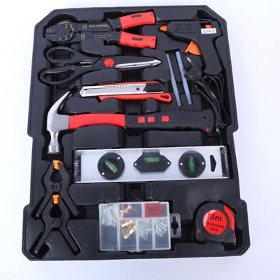 China Home use 186pcs aluminum shell hand tool set household multi-function tool set for sale