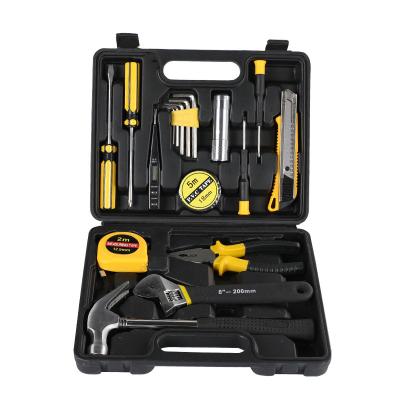 China House hold 18 piece portable multifunctional manual repair household tool set for sale