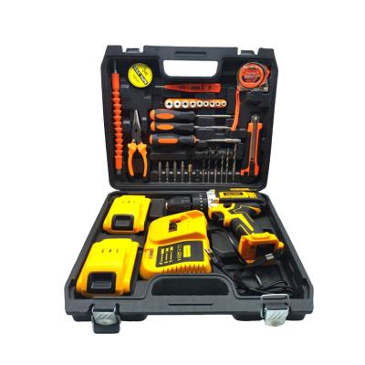 China Repair Li-ion battery machine Power Drills cordless drill set Electrical Tool Kits for sale