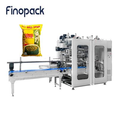 China 25kg Food Plastic Bag Sealing Machine Fish Food Packing Pig Feed Packing Machine for sale