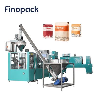 China 1kg Food Powder Sachet Filling Machine Sugar Packaging Paper Bag Machine Sugar Paper Packaging Machine for sale