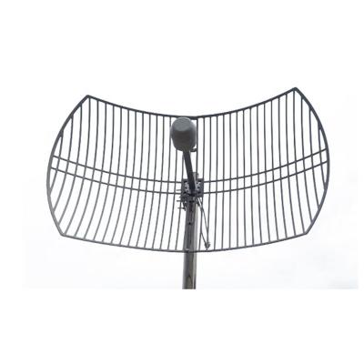 China 2.4GHz 5GHz 24dbi VHF Satellite Dish High Gain Wifi Grid Antenna For Outdoor LBD-2400SPD9 for sale