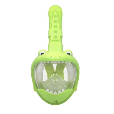 China 180 Wide Vision Cute Kids Snorkeling,Anti-leak Anti-fog Children Diving Mask For Both Children XS for sale