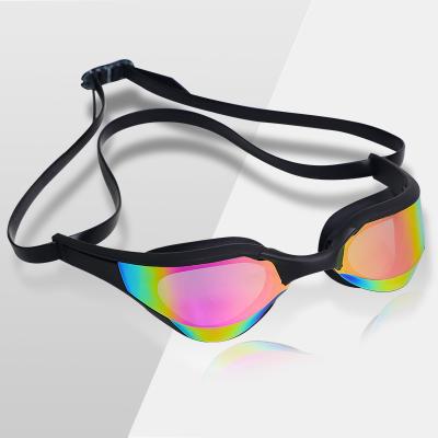 China Adult Anti Fog Glass Goggles Swim Eye Prescription Goggles UV Waterproof Swimming Goggles For Swimming for sale