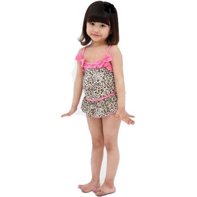 China 2021 Breathable Baby Bikini Set Custom Swimwear Floral Dots Bow Knot Cute Swimsuit Swimwear for sale