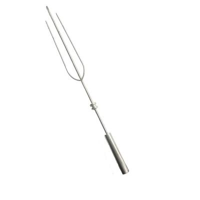 China Easily cleaned 3 pin grill skewer for sale