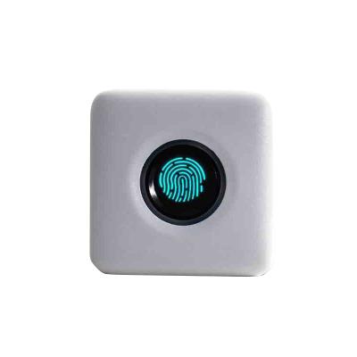 China ABS+PC Electric Furniture Cupboard Desk Drawer Keyless Fingerprint Fingerprint Cabinet Lock for sale