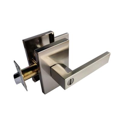 China Durable Hotel / Home / School / Office Square Or Rectangular Rosette Handle Lock Heavy Duty Lever Door for sale