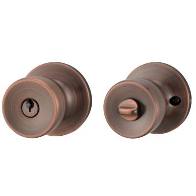 China Zamac Stainless Steel Door Knob Steel Lock for sale