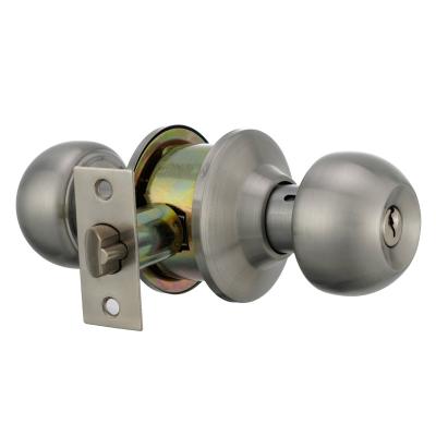 China Dummy High Quality Round Knob Interior Door Lock for sale