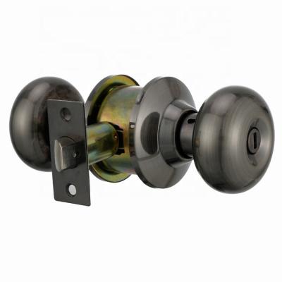 China Residential Apartments/Houses/Garage Storage Facilities Office Zamac Stainless Steel Knob Door Lock Bored Cylindrical Door Lock For Bathroom Bedroom Hotel Residence Home Interior of room for sale