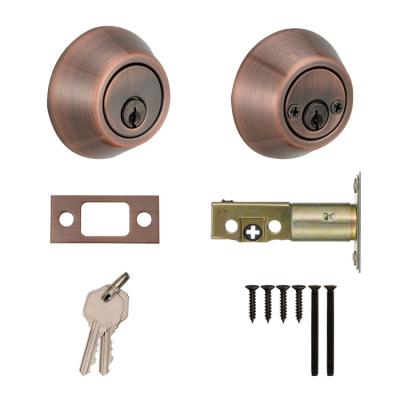 China Residential Apartments/Houses/Garage Storage Facilities Office High Security Double Sided Door Lock Deadbolt Lock for sale