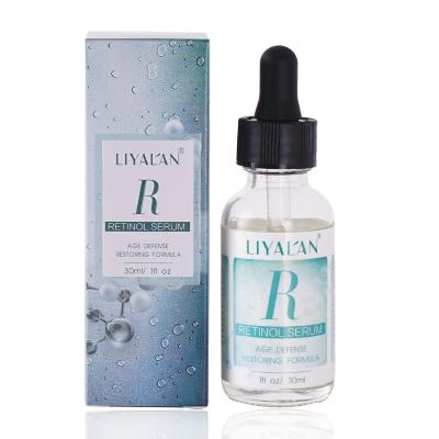 China Dark Circles Peel Acne Treatment Anti Aging Diminish Fine Lines Sensitive Pores Brighten Vitamin A Retinol Serum for sale