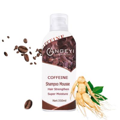 China Natural Loss Prevention Coffee Ginseng Antidandruff Extract Moisturizing Hairloss Family Strengthen Hair Shampoo for sale