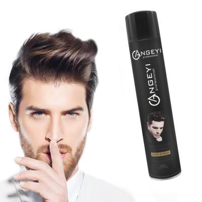 China Anti-Frizz Factory Wholesale Professional OEM Amazon Outlet Salon Quick Dry Strong Hairspray For Men for sale