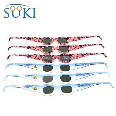 China Cheap price logo solar eclipse paper 3d glass solar eclipse custom sight glasses for sale