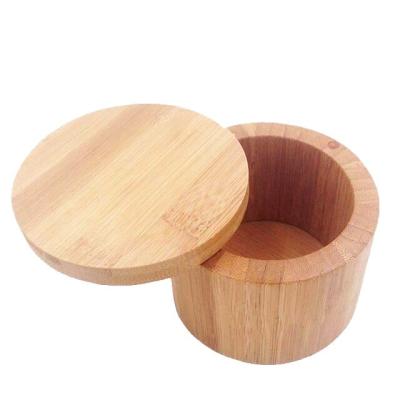 China Eco Sustainable Kraft Container Bamboo Box For Gift Kitchen Storage Box Cosmetic Bamboo Food Crate for sale