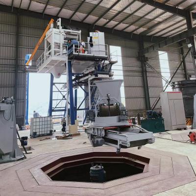 China Vertical Drain Vibration RCC Cement Pipes Making Machine for sale