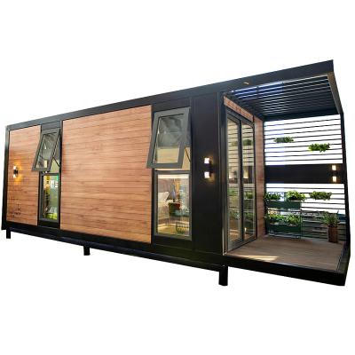 China Postmodern Vacation Hotel Cabins Home Fully Customized Tiny Home Resort Prefab Modular Home Prefab Living Container Home for sale