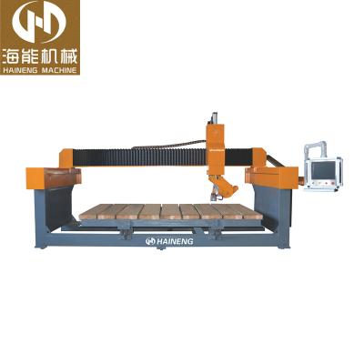 China Building Material Shops New Cnc 5 Axis Granite Kitchen Countertop Slab Bridge Saw Stone Cutting Machine For Sale for sale