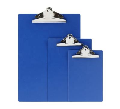 China Single Sided A4/A5/A6 Size Clipboard Eco-friendly PP Clipboard For Writing for sale