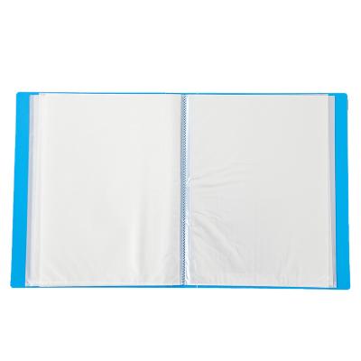 China Wholesale Waterproof Clear A4 Book Size Display Pocket Refillable Folder 10 20 30 40 60 80 100 for sale