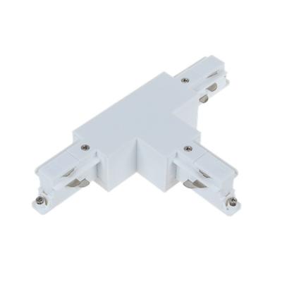 China Modern Special Hot Selling 3 Circuits Luxury Track T Connector Track White Left Light Assembly for sale