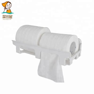 China Sustainable Homeware Removable Bathroom Plastic Tissue Paper Holder for sale