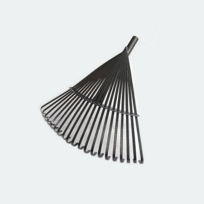 China Eco-friendly 20 Tine Steel Painting Grass Garden Sheet Rake for sale