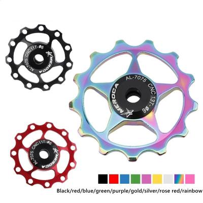 China Aluminum Alloy 11T 13T Jockey Wheel Rear Derailleur Aluminum Sealed Ratio Pulley For Shimano Rear Derailleur for sale