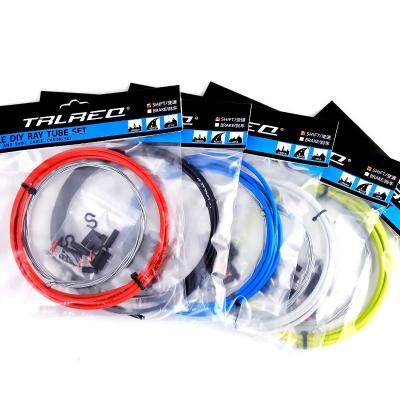 China Durable Universal Line Hose Kits Road Bicycle MTB Housing Groupset Bike Gear Shift Brake Cable Brake Wire Tube Set for sale