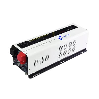 China Solar Power System Home Shenzhen HET Off Grid Solar Charger inverters Hybrid 48V 5000W Pure sine Wave Low Frequency Inverters &Converters Factory price for sale