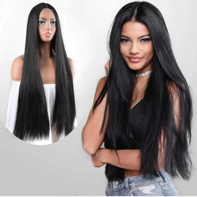 China 100% Virgin Straight 30 Inch Premium Body Wave Lace Front Wig Human Hair Wigs For 13*4 Lace Frontal Hair Wig for sale