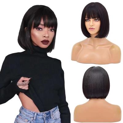 China Body Wave Wholesale Price Short Bob Wig Human Hair Lace Front Wig, Transparent Lace Bob Wigs Straight, Short Straight Bob Wig for sale