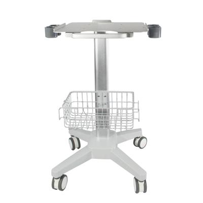 China Aluminum Alloy Chinese Portable Mobile Ultrasound Cart Medical B-Ultrasound Cart for sale