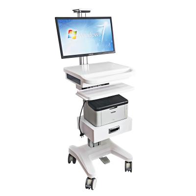 China Chinese Physician Consultation Van Informatization Workstation Mobile Computer Cart for sale