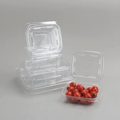 China Clear Plastic Blister Box for Supermarket Packaging of Cut Fruit and Vegetable Punnet for sale