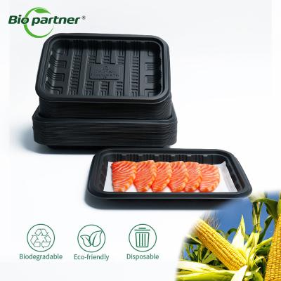 China Customized Color Disposable Meat Fruit Packaging Tray for Fresh Food in Supermarket for sale