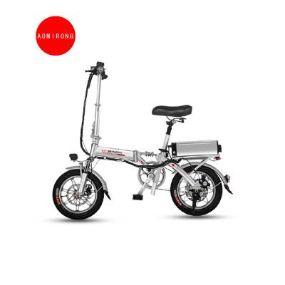 China Factory Direct Sales 48V14 Standard Inch 350W Folding Electric Bicycle for sale