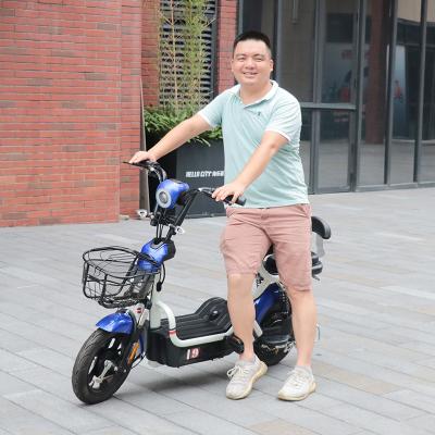 China 48V 350W standard high speed adult electric bicycle with pedal assist for sale