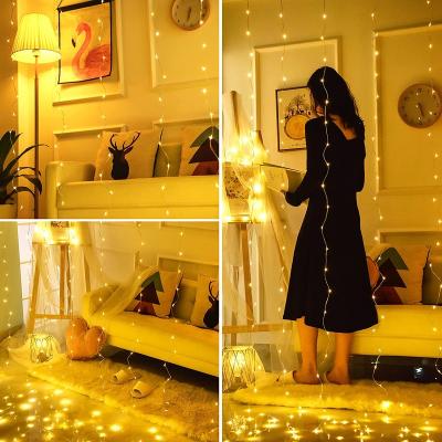 China RGB String Light Curtain Fairy Lights 300