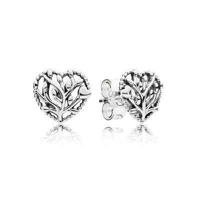 China FASHIONABLE S925 sterling silver earrings 2021 love series heart style heart stud earrings women sublime intertwining circle earrings for sale