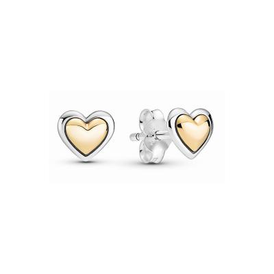 China Factory Wholesale 925 FASHIONABLE New Mother's Day Series Rose Petals Symbol Stud Earrings 2021 Sterling Silver Eternal Stud Earrings for sale