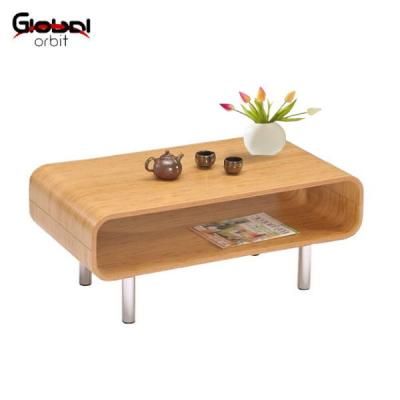 China PANEL Bentwood Modern Coffee Table Living Room Centerpiece Durable Wood Table for sale