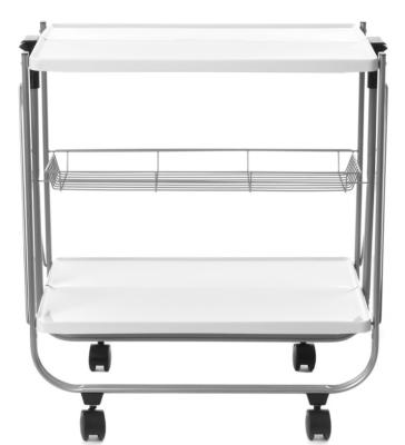 China Modern Home Furniture Folding Kitchen Storage Trolley Cart for sale