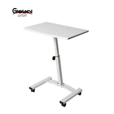 China Adjustable Standing Portable Stand Sofa Side Table Laptop Table (Height) Classic Adjustable Mobile Laptop Desk Cart for Studying Reading for sale