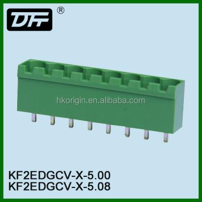 China China Manufacturer Durable In Use KF2EDGV-X-5.0 5.08 Battery Gray Terminal Blocks for sale