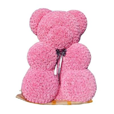 China Pe Quality Choice Popular And Premium Wholesale 120Cm Foam/Pe Rose Bear For Valentines Day Gifts for sale