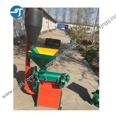 China Deal with unhusked rice to white rice compact rice mill and coffee huller machine 6NF- 9 made in china for sale