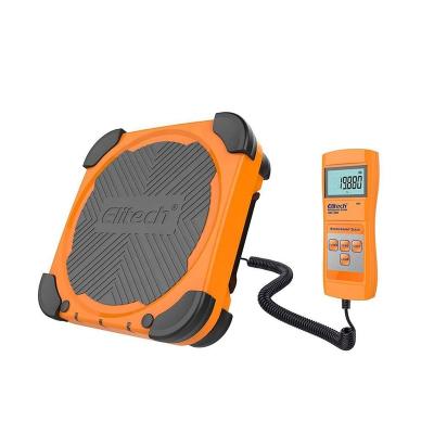 China Electronic HVAC Refrigerant Charging Scale Elitech LMC-200 Wired Remote 220lbs/100kgs 220lbs(100kg) for sale